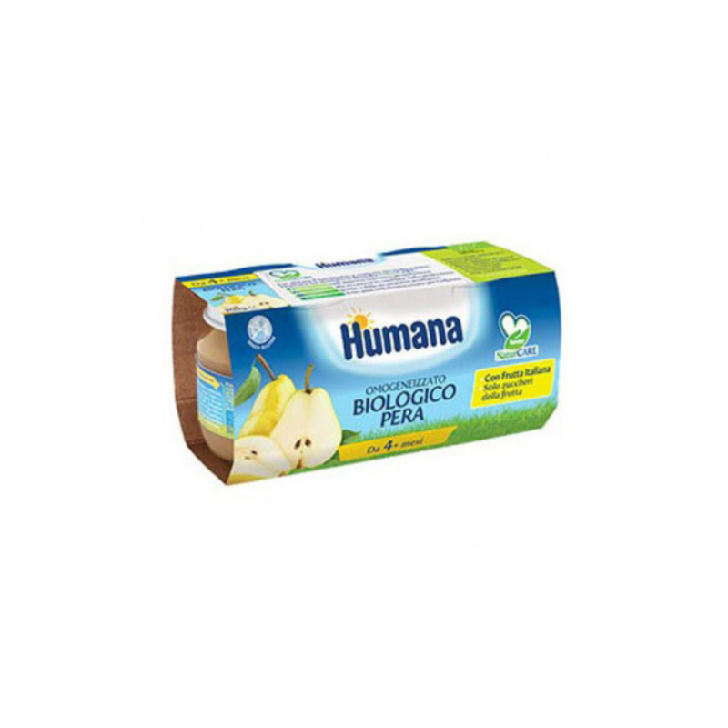 Humana Omog Pera Bio 4x100g