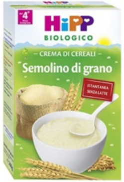 Hipp Bio Crema Cereali Semolino 200 Gr