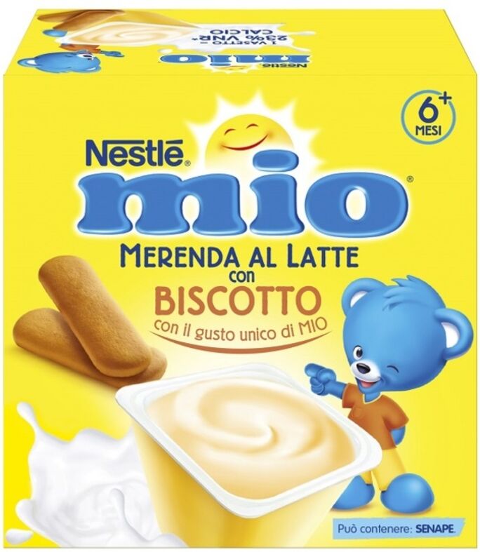 Mitac Mio Merenda Latte Bisc4pz 100g