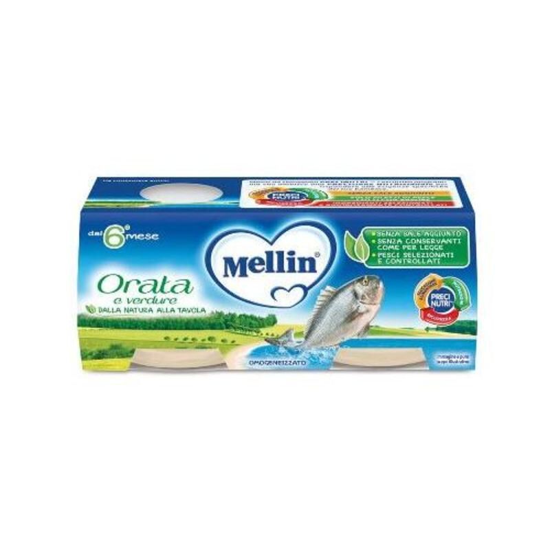 Mellin Omog Orata 2x80g