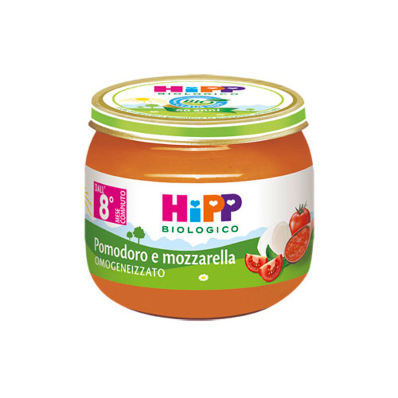 Hipp Bio Sugo Pomodoro/mozzarella 2x80 Gr