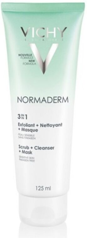 vichy normaderm detergente viso 3 in 1 125 ml