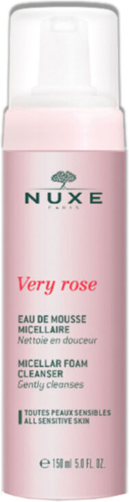 Nuxe Very Rose Mousse Leggera Detergente 150 Ml