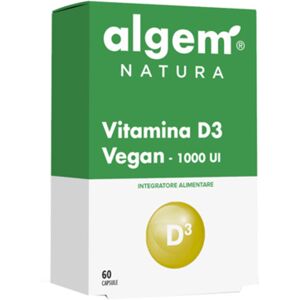 algem-natura Vitamina D3 Vegan 1000 Ui 60cp