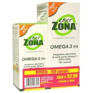 enervit Enerzona Omega 3 Rx Integratore Alimentare 120 + 48 Capsule