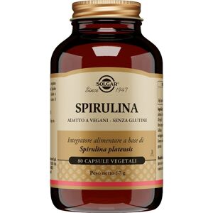 Solgar Spirulina 80 Capsule Vegetali