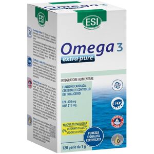 Esi Omega3 Extra Pure Integratore Di Omega3 120 Perle