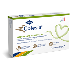 Colesia Softgel Integratore Colesterolo 30 Capsule Molli