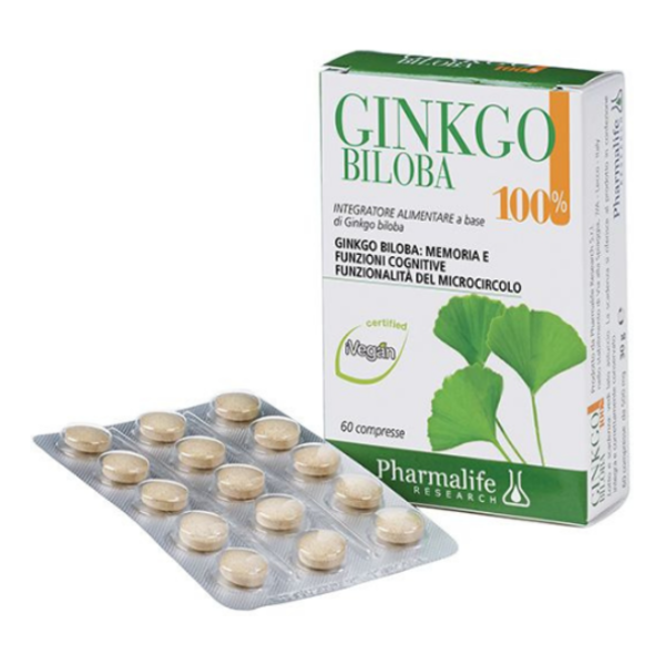 ginkgo biloba 100% 60cpr