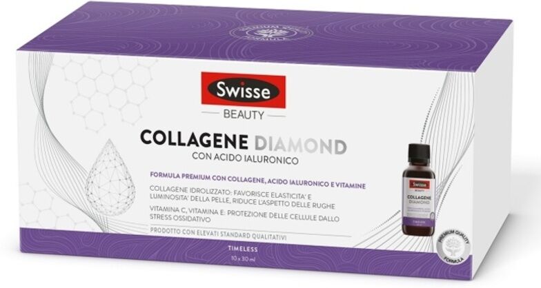 swisse collagene diamond trattamento pelle capelli e unghie 10 fiale