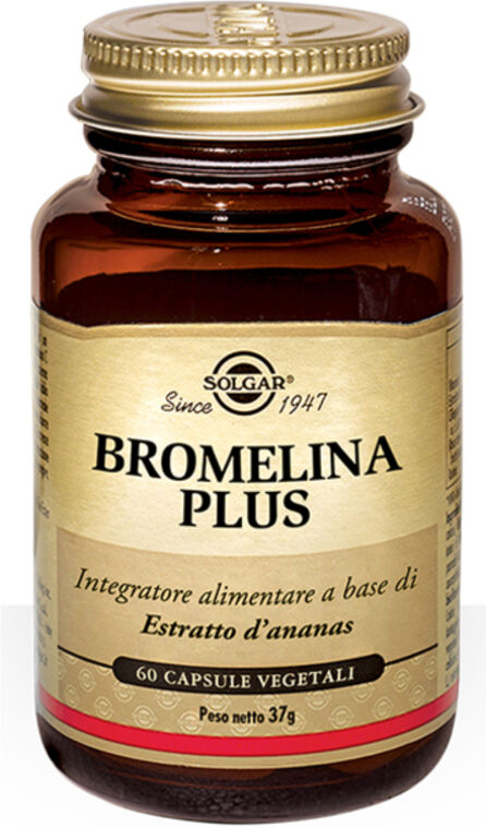 Solgar Bromelina Plus 60 Capsule