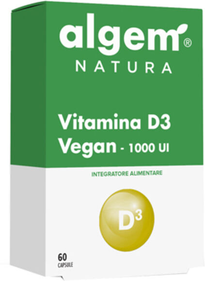 algem-natura Vitamina D3 Vegan 1000 Ui 60cp