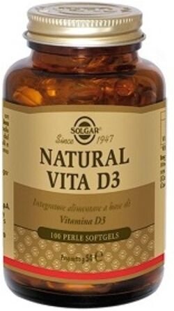 Solgar Natural Vita D3 100 Perle