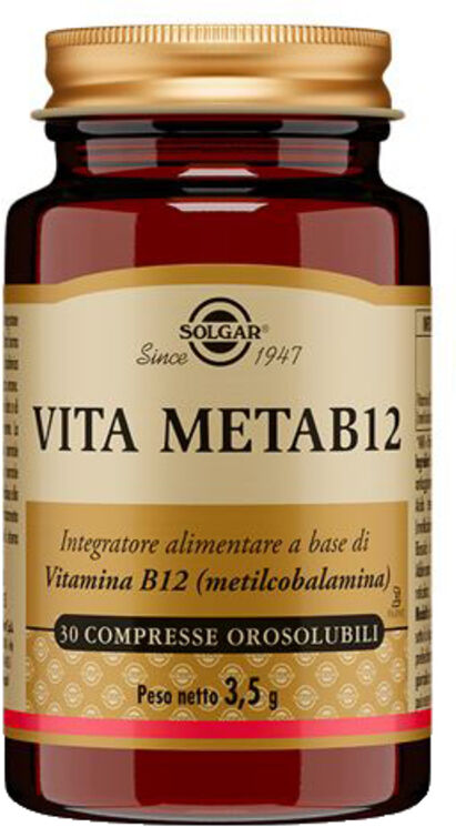 Solgar Vita Metab12 30 Compresse Orosolubili