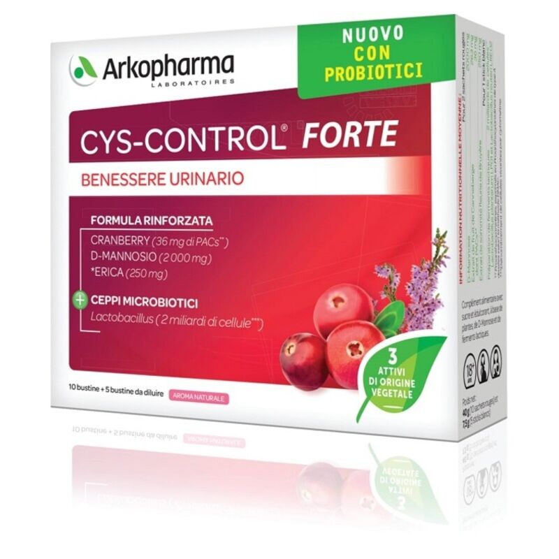 arkopharma Cys Control Forte Prob 15bust