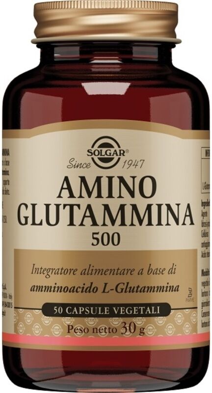 solgar Amino Glutammina 500 50cps Veg