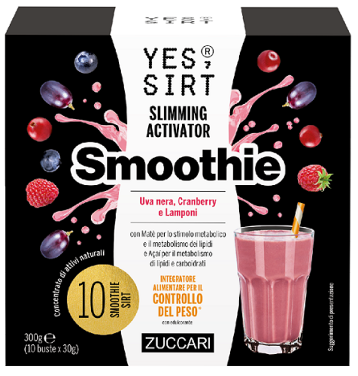 zuccari Yes Sirt Smoothie Uva Cran Lam