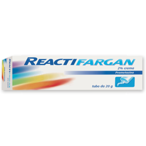 reactine Reactifargan 2% Crema Tubo Da 20 G