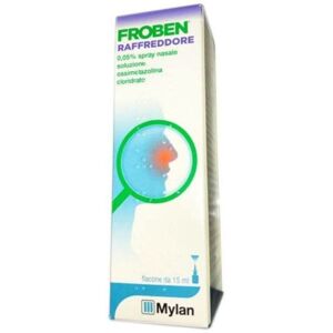 Froben Raffreddore 0,05% Spray Nasale, Soluzione Flacone Da 15 Ml