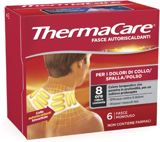 Thermacare Fasce Autoriscaldanti Collo/spalla/polso 6 Pz