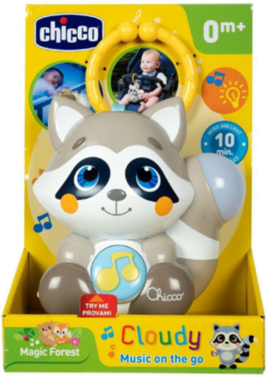 Chicco Magic Forest Orsetto Lavatore Musicale Portatile