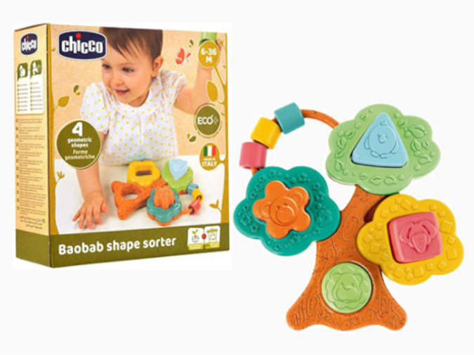 Chicco Ch Gioco Baobab Shape Sorter