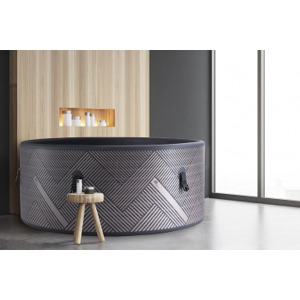 Mspa Minipiscina Idromassaggio Spa -173cm Riscaldatore 6 Posti - 138 Getti -03 - Uvc - Wi-Fi App + Bluetooth - Telecomando - Super Accessoriata