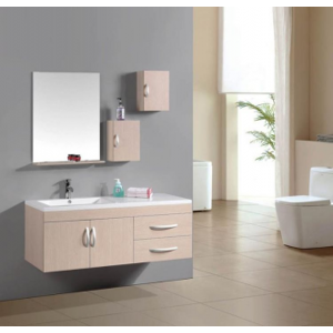 Arredo Casa Facile Mobile Bagno Completo Pensile 130cm Acero