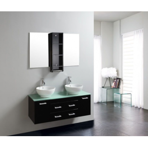 Arredo Casa Facile Mobile Bagno Completo Pensile Bagno 120cm Nero