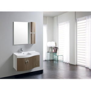 Arredo Casa Facile Mobile Bagno Completo Pensile 90cm Marrone