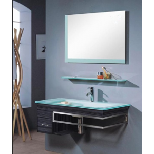 Arredo Casa Facile Mobile Bagno Pensile Nero Da 100 Cm Completo