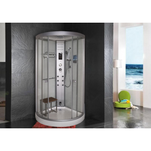 Arredo Casa Facile Cabina Idromassaggio Sauna Bagno Turco Ozonoterapia 90x90 - Full Optional