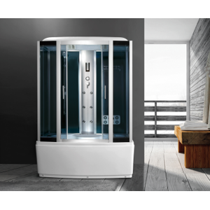 Arredo Casa Facile Cabina Idromassaggio Bagno Turco Sauna 150x88 Bluetooth O3