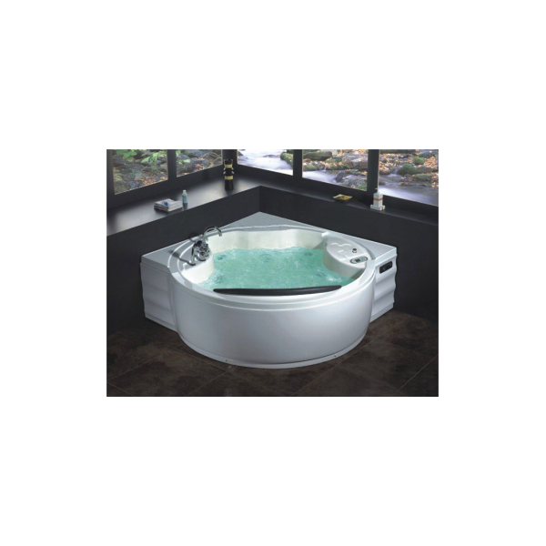 arredo casa facile vasche vasca idromassaggio doppia bagno 180x180 + ozono spa + riscaldatore