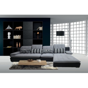 Arredo Casa Facile Divano Salotto Mega Sofa Tessuto Angolare