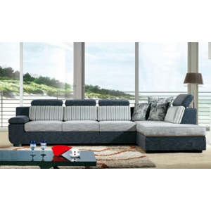 Arredo Casa Facile Divano Salotto Mega Sofa Tessuto Angolare