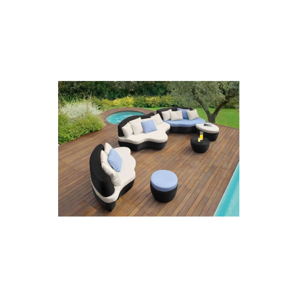 arredo casa facile divano rattan design giardino esterno pouf s4