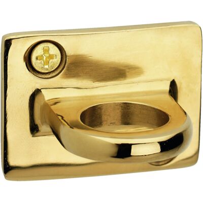 Vega - Attacco murale transenne Eniro - 5x3.5 cm - oro - Wall mount Vega - Attacco murale transenne Eniro - 5x3.5 cm - oro - Wall mount