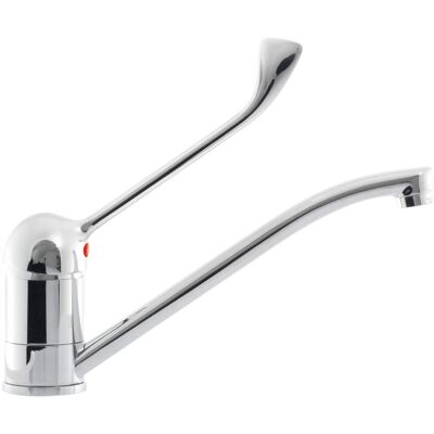 Stalgast Miscelatore, installazione monoforo, miscelatore monocomando ; argento Stalgast Miscelatore, installazione monoforo, miscelatore monocomando ; argento