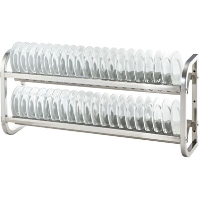 Stalgast Scolapiatti e portaoggetti in acciaio inossidabile ; 100x50x25.5 cm (LxHxP); argento Stalgast Scolapiatti e portaoggetti in acciaio inossidabile ; 100x50x25.5 cm (LxHxP); argento