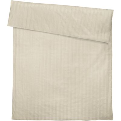 ERWIN M. Piumino con strisce beige - duvet cover ERWIN M. Piumino con strisce beige - duvet cover