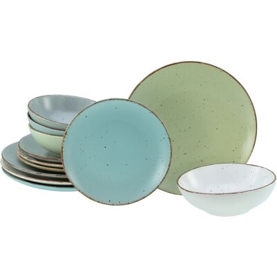 CreaTable Modello: Piatto Multicolore - Piattino CreaTable Modello: Piatto Multicolore - Piattino