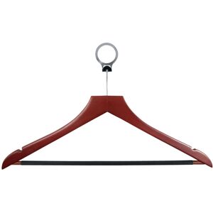 Appendiabiti in legno mogano PULSIVA con anti-scivolo e antifurto - 44,5x27 cm Appendiabiti in legno mogano PULSIVA con anti-scivolo e antifurto - 44,5x27 cm