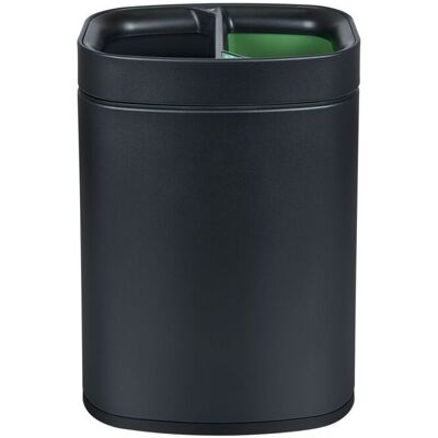 Corby Cestino della Spazzatura Doppio Newport in Nero ; 27.2x19.2x36.5 cm (LxLxH); nero Corby Cestino della Spazzatura Doppio Newport in Nero ; 27.2x19.2x36.5 cm (LxLxH); nero