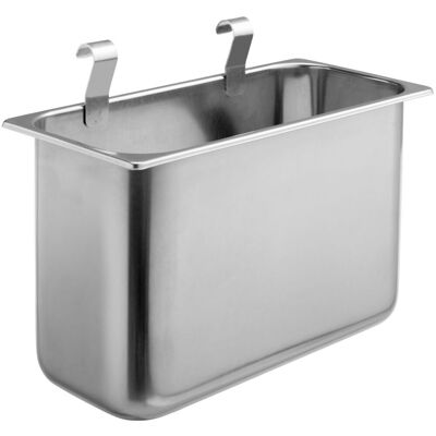 Vega Modello - Contenitore rifiuti Argento per Carrello Vega Modello - Contenitore rifiuti Argento per Carrello