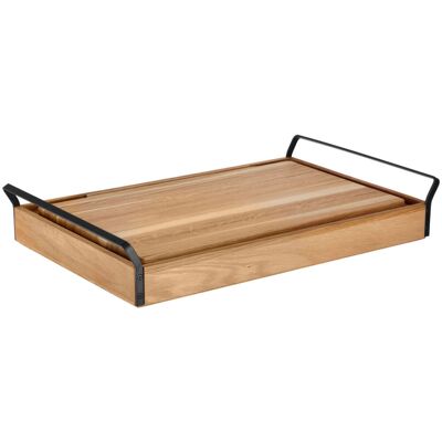 Vega Vetrina refrigerata con piastre eutettiche Esino bassa, GN 1/1 ; GN 1/1, 61.9x38.6x10.9 cm (LxLxH); quercia/nero; rettangolare Vega Vetrina refrigerata con piastre eutettiche Esino bassa, GN 1/1 ; GN 1/1, 61.9x38.6x10.9 cm (LxLxH); quercia/nero; rettangolare