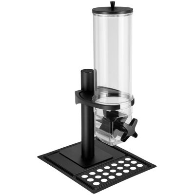 Vega Dispenser - 4L, Nero, Acciaio Inox, Senza BPA - Distributore Vega Dispenser - 4L, Nero, Acciaio Inox, Senza BPA - Distributore