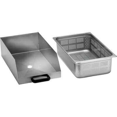 Stalgast Sgocciolatoio in acciaio inox per pelapatate in 2 pezzi ; argento Stalgast Sgocciolatoio in acciaio inox per pelapatate in 2 pezzi ; argento