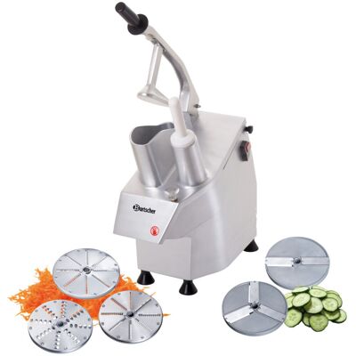 Bartscher GMS550 Affettatrice di Verdure - 550W, Argento, Include 5 lame Bartscher GMS550 Affettatrice di Verdure - 550W, Argento, Include 5 lame