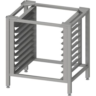 Stalgast Telaio di base in acciaio inox 80,2x85x63 cm con 8 guide di scorrimento per forni della serie EasyBake/RX ; 80.2x63x85 cm (LxPxH); argento Stalgast Telaio di base in acciaio inox 80,2x85x63 cm con 8 guide di scorrimento per forni della serie EasyBake/RX ; 80.2x63x85 cm (LxPxH); argento